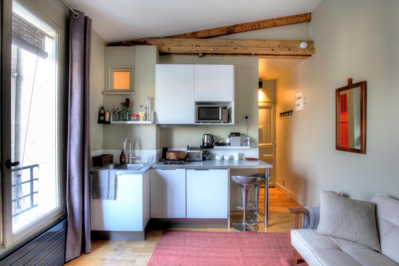 Atelier, Dernier Etage Bail Mobilite Centre Paris Apartment Luaran gambar